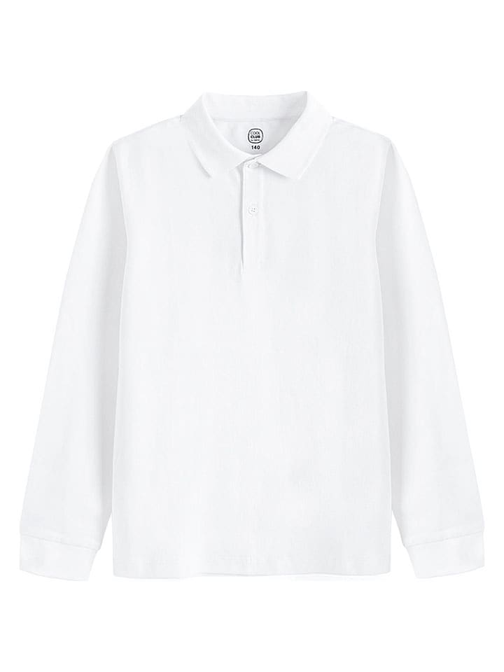Koszulka polo w kolorze białym
