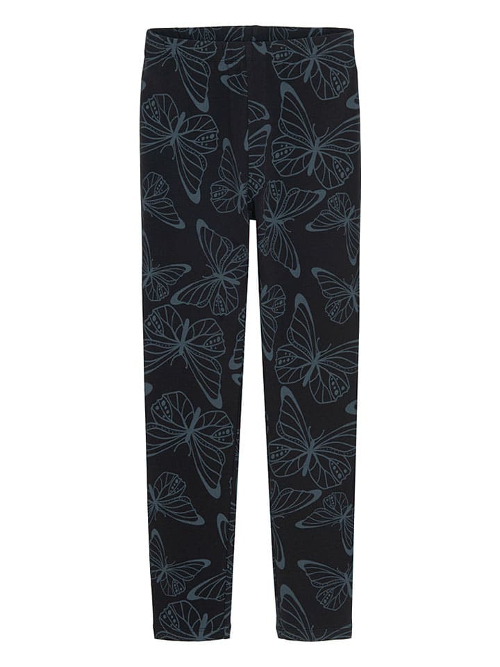 Legginsy w kolorze czarno-szarym