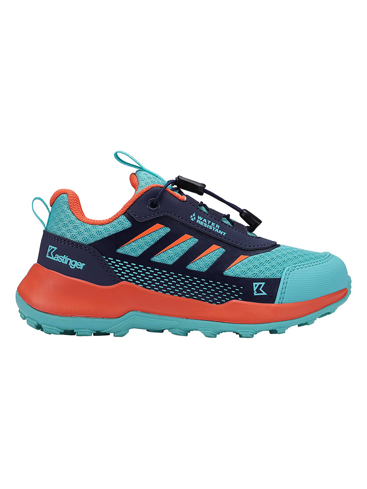 Wanderschuhe "GSK-Airyhiker Low" in Türkis/ Dunkelblau/ Orange