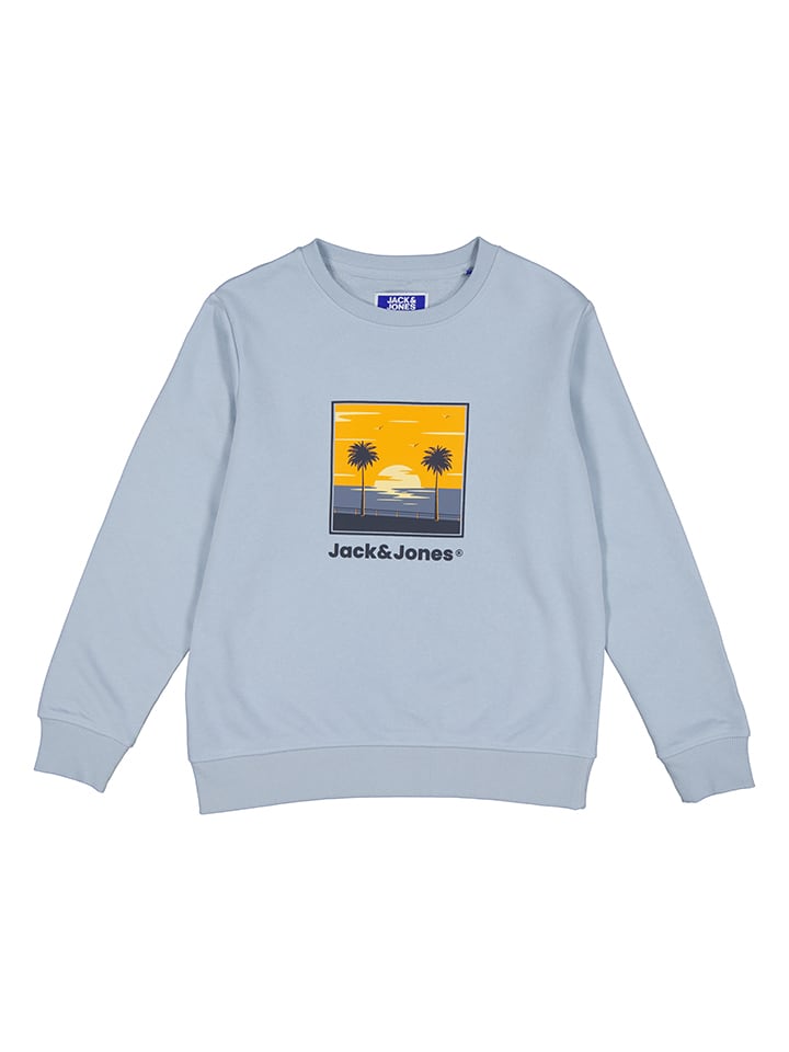 Sweatshirt "Perry" lichtblauw