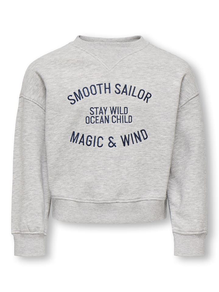 Sweatshirt "Betina" in Grau