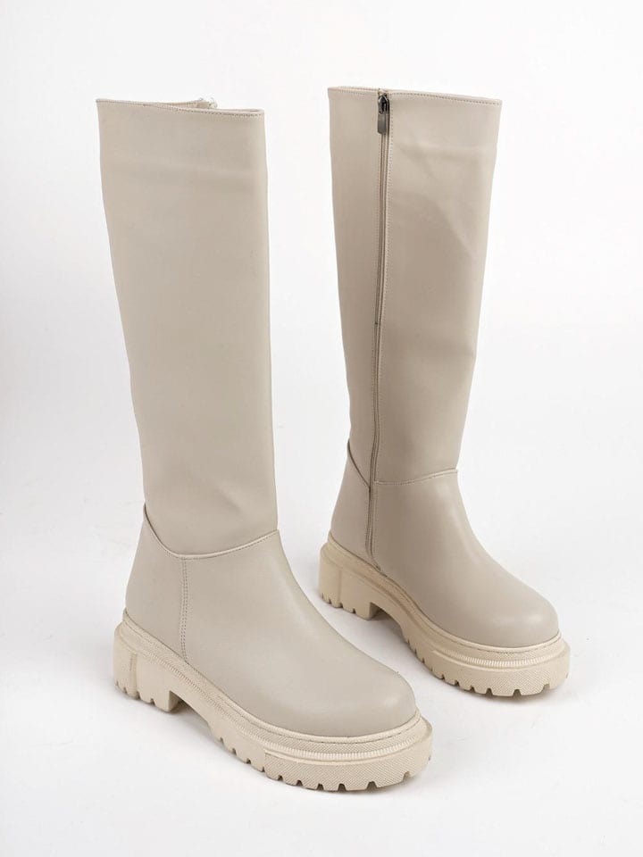 Laarzen beige