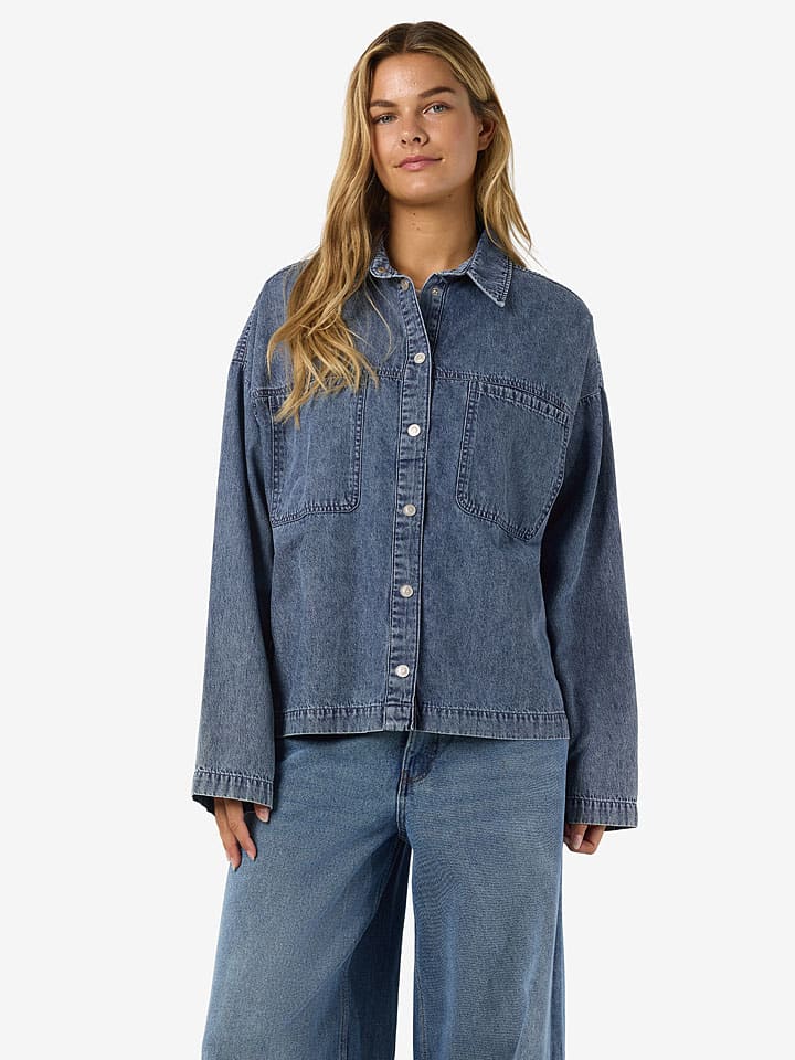 Spijkerblouse "Enza" blauw