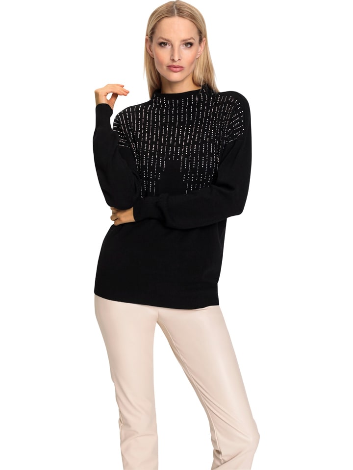 Sweter w kolorze czarnym