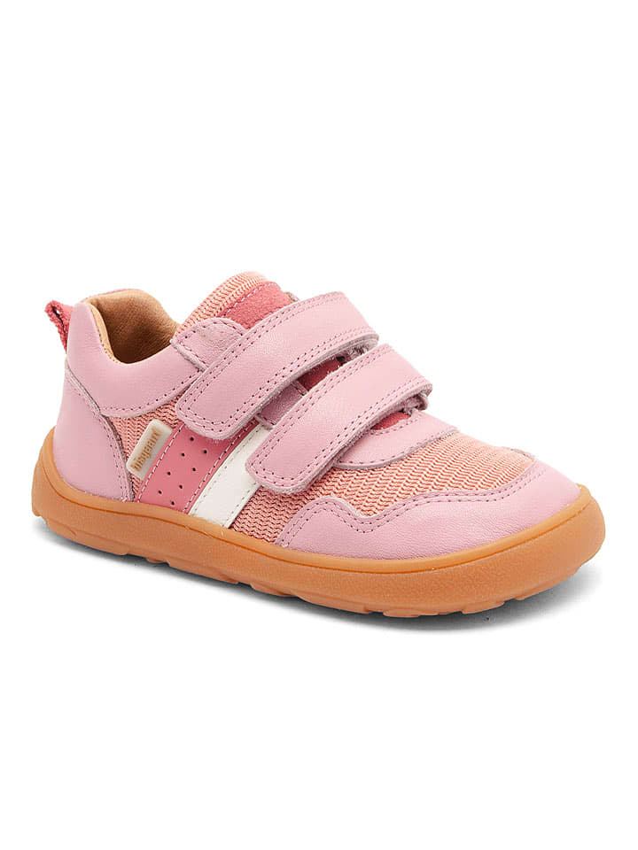 Skórzane buty barefoot "Kylie" w kolorze jasnoróżowym