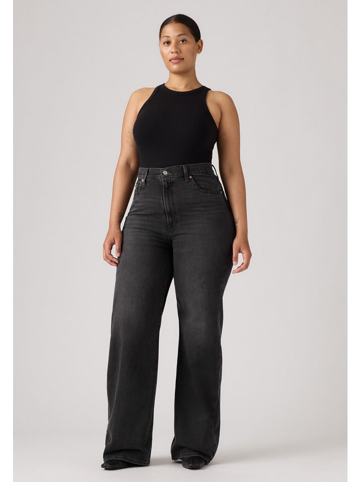 Jeans "H223" - Comfort fit - in Schwarz