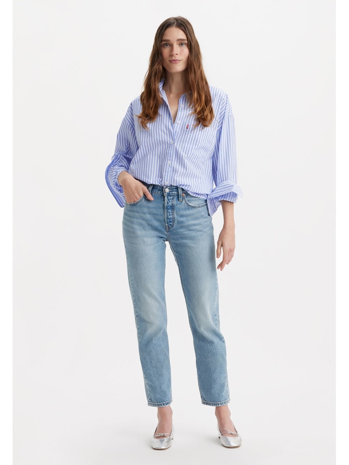 Dżinsy "501" - Regular fit - w kolorze błękitnym