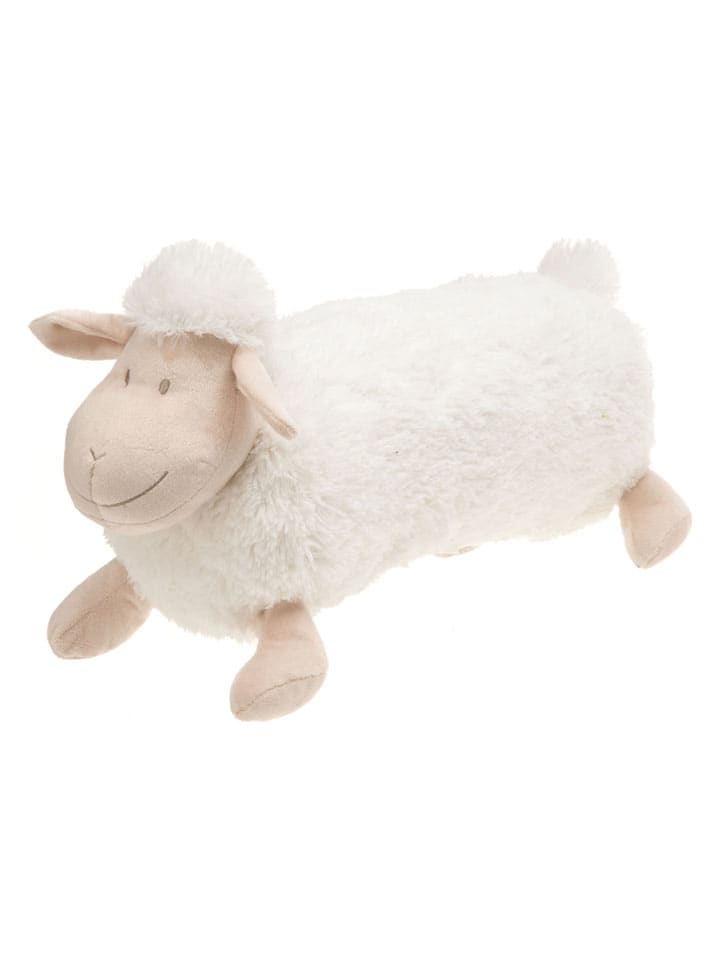 Poduszka "Sheep" w kolorze białym - 21 x 50 x 22 cm