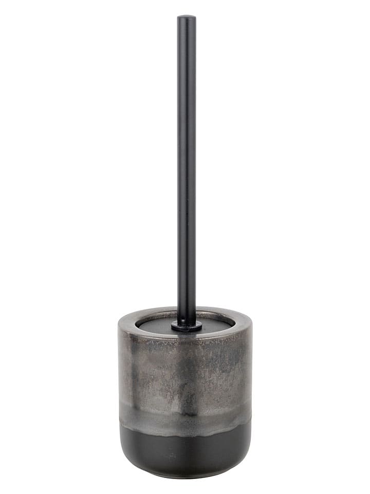 WC-Garnitur "Riolo" in Dunkelgrau - (H)38,5 cm