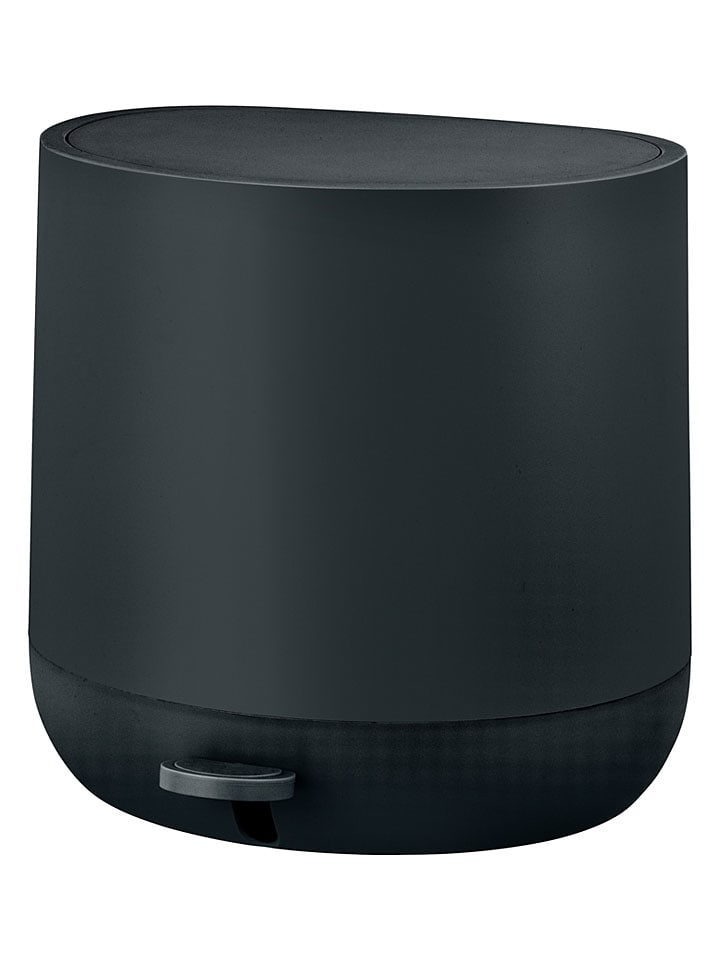 Treteimer "Pomino" in Schwarz - 4,5 l