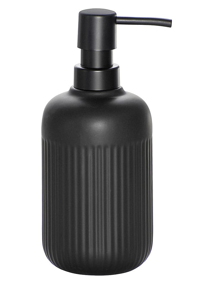 Spülmittelspender "Refia" in Schwarz - 400 ml