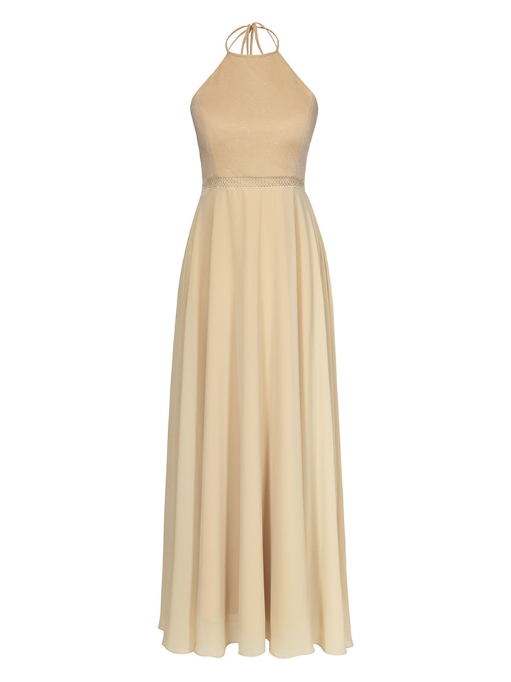 Ballkleid in Beige