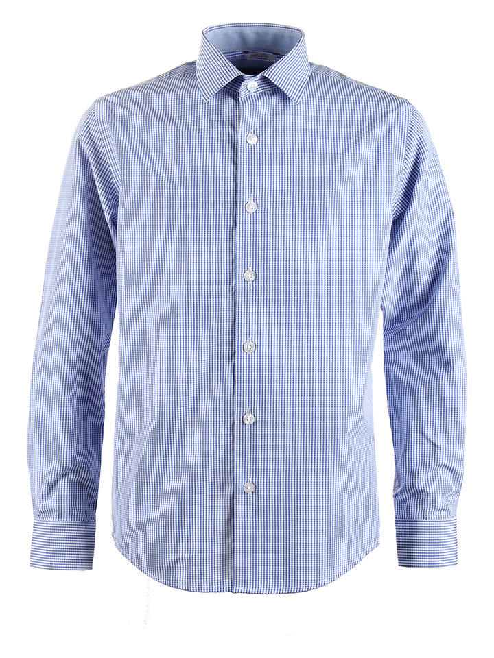 Koszula - Slim fit - w kolorze niebieskim