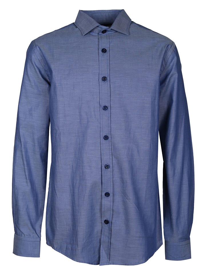 Koszula - Slim fit - w kolorze niebieskim