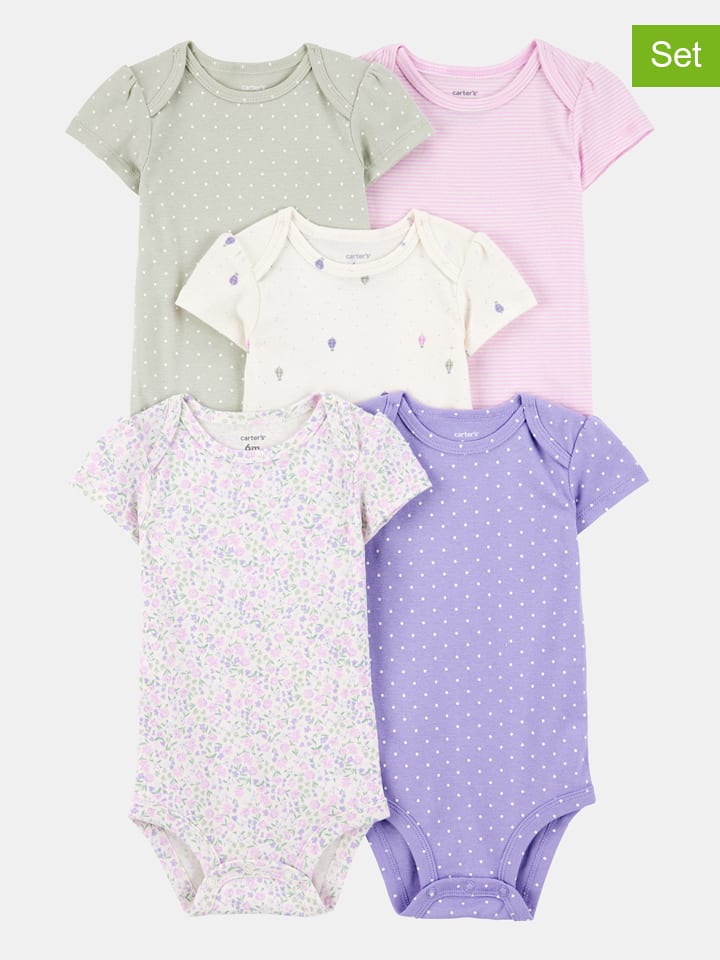 5er-Set: Bodys in Bunt