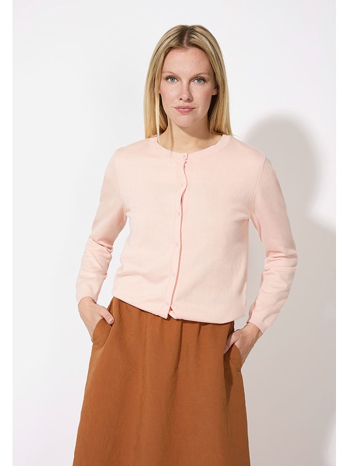 Cardigan in Rosé