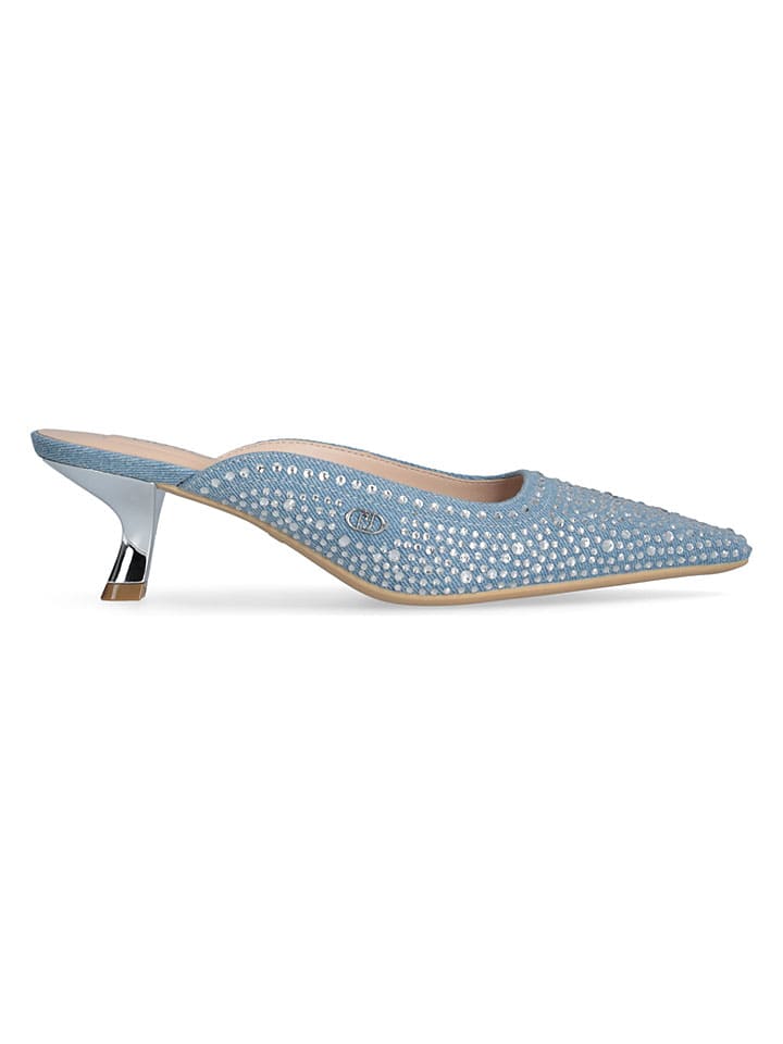 Clogs in Hellblau