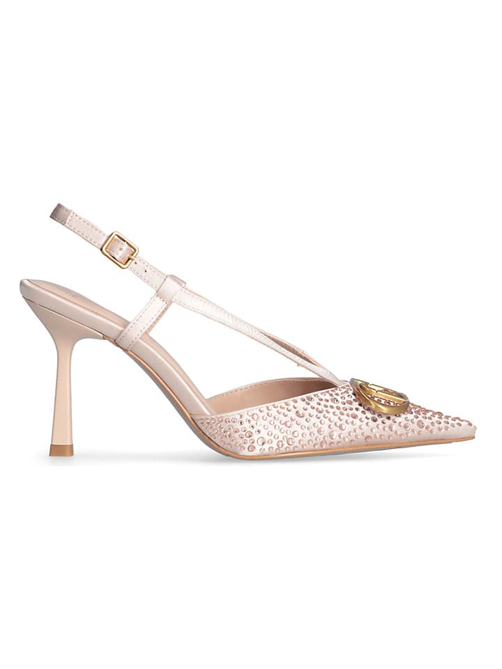 Slingpumps in Beige