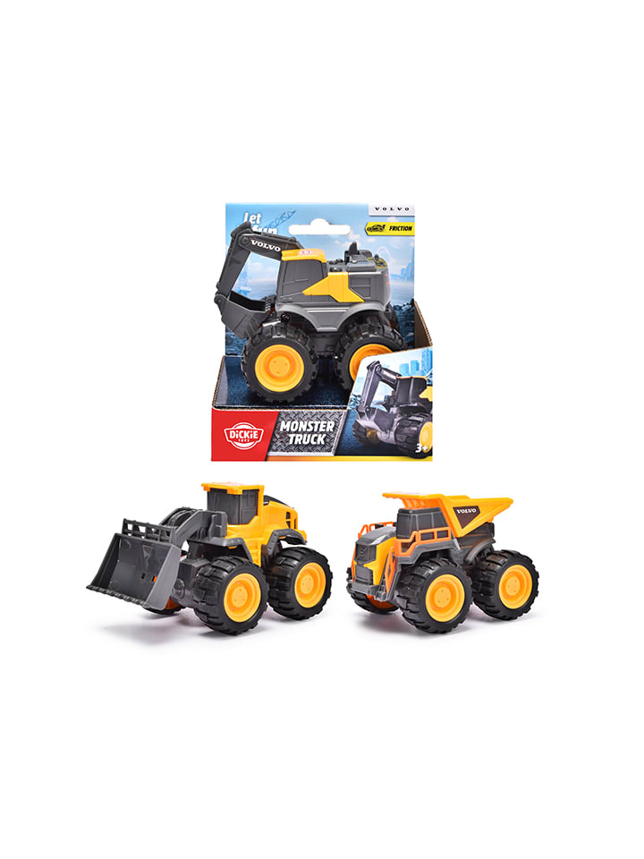 Pojazd budowlany "Monster Truck" - 3+ (produkt niespodzianka)