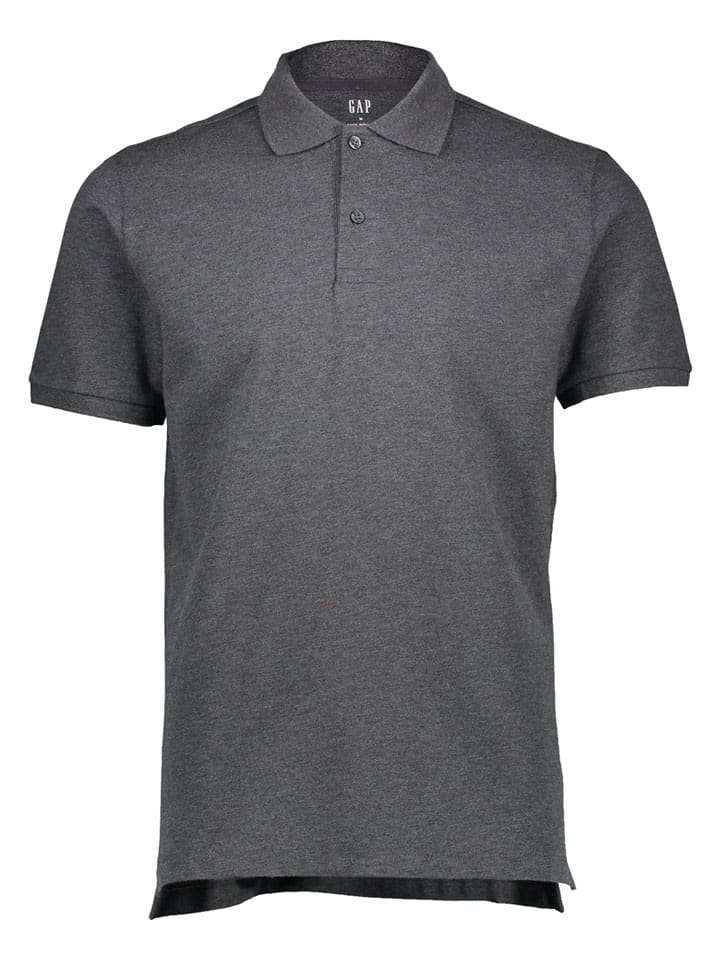 Koszulka polo w kolorze antracytowym