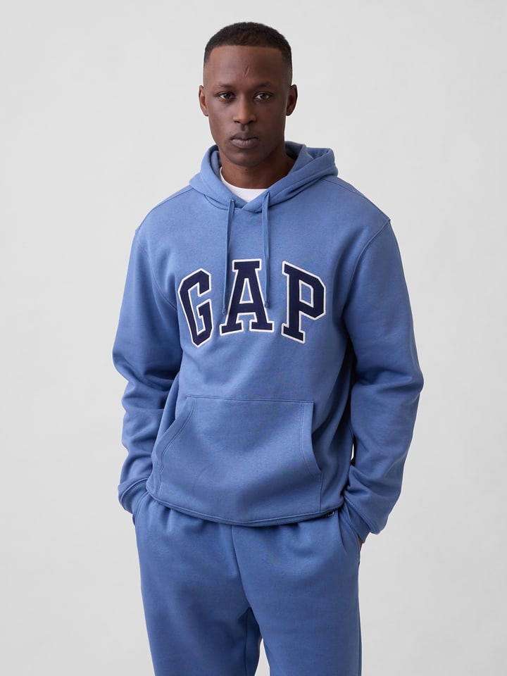 Hoodie in Blau