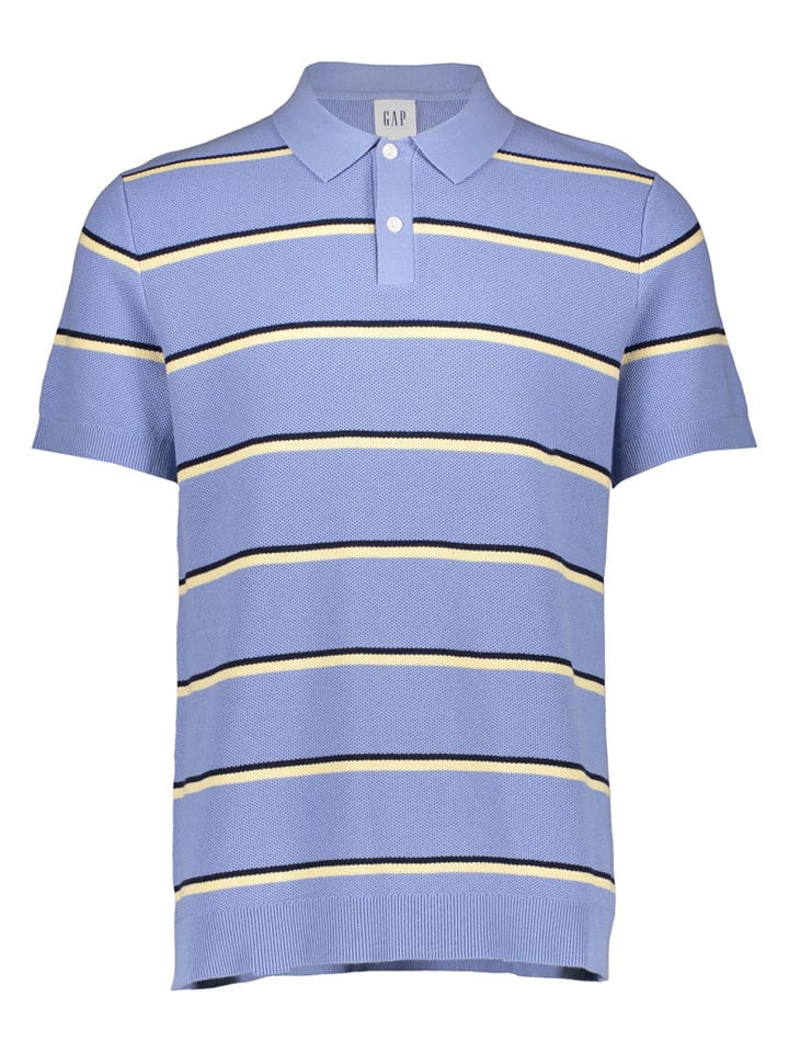 Poloshirt in Hellblau