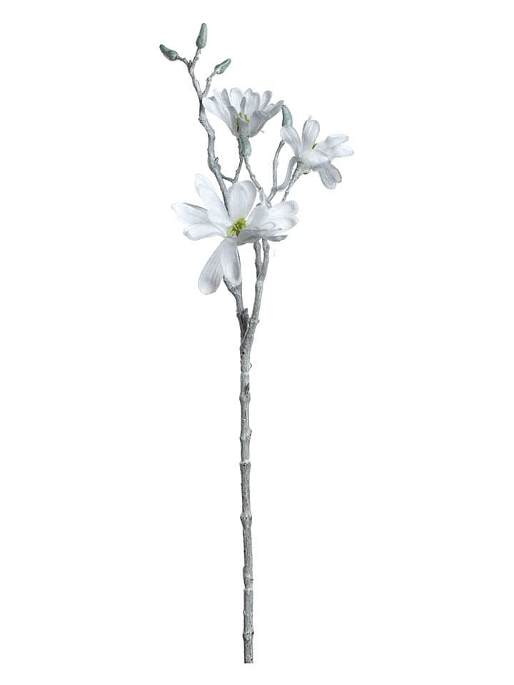 Sztuczna roślina "Palazzo" w kolorze białym - dł. 60 cm