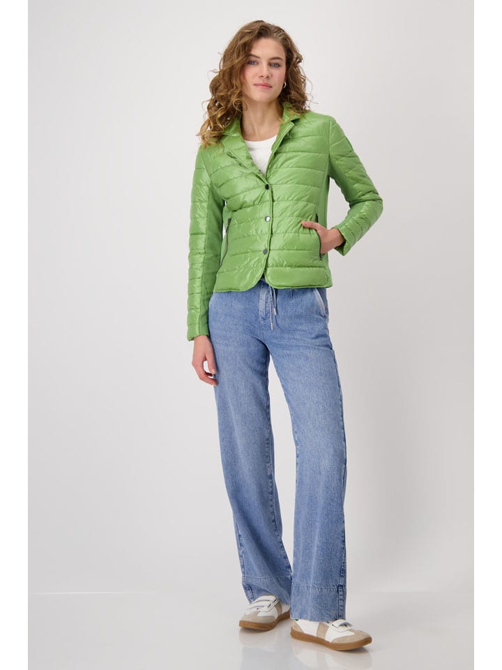 Steppjacke in Grün