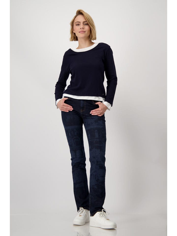 Jeans - Straight fit - in Dunkelblau