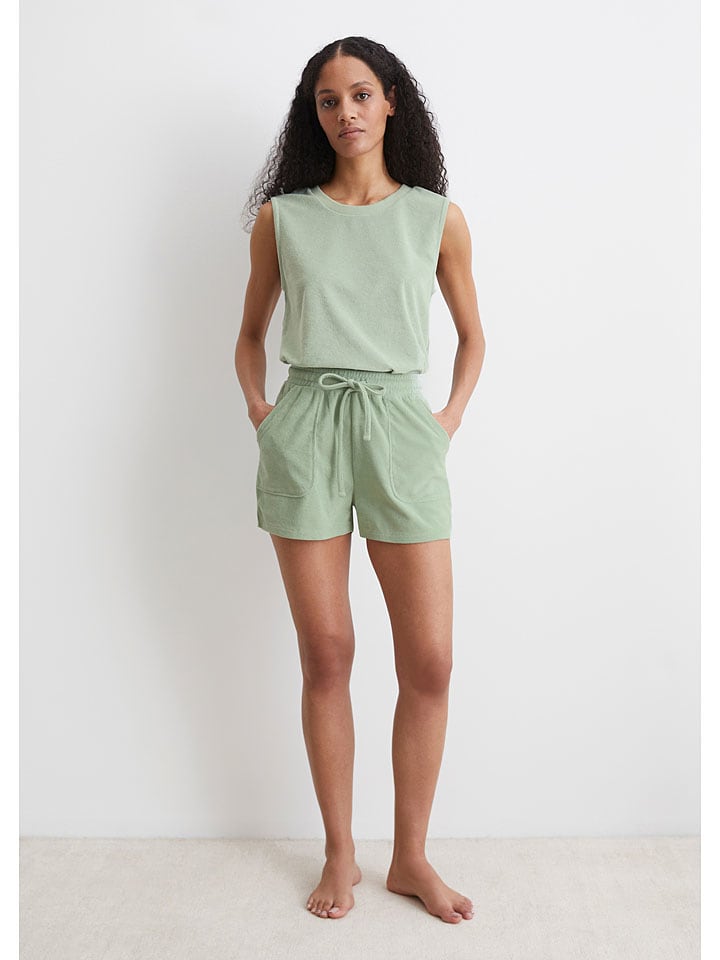 Pyjama-Hose in Hellgrün