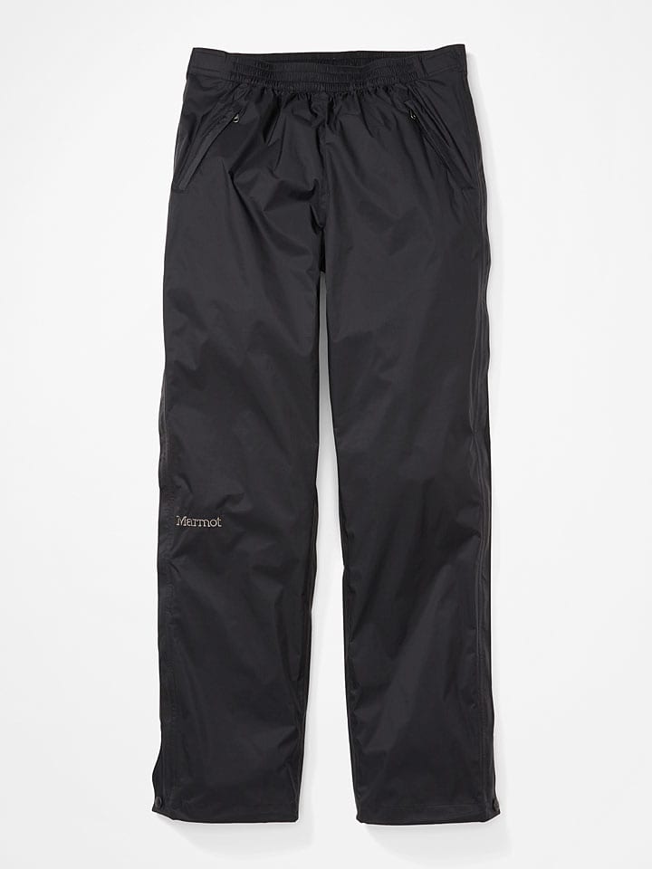 Regenhose "PreCip Eco" in Schwarz