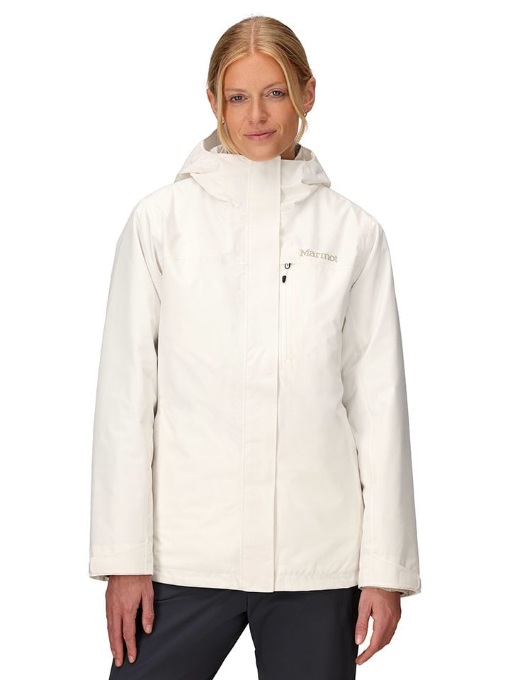3in1-Funktionsjacke "Ramble Component" in Weiß
