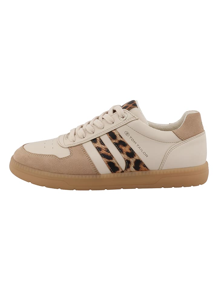 Sneakersy w kolorze beżowym