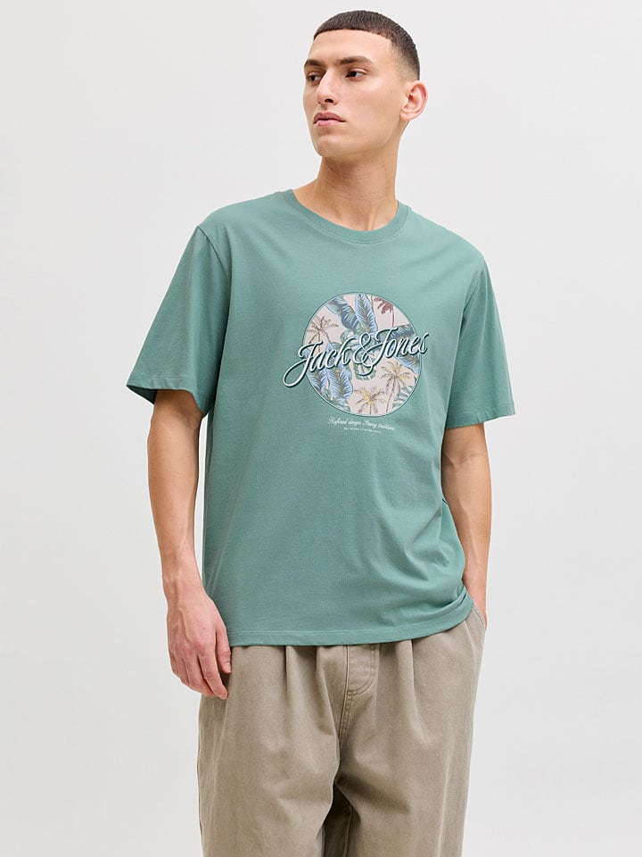 Shirt "Honolulu" in Türkis
