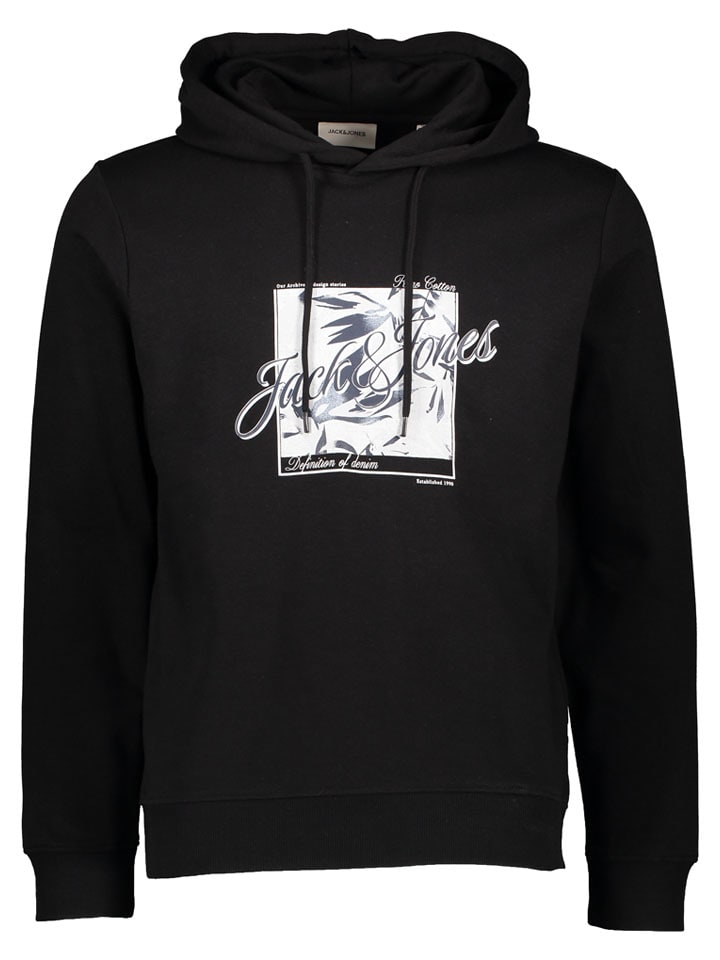 Hoodie "Onolulu" in Schwarz