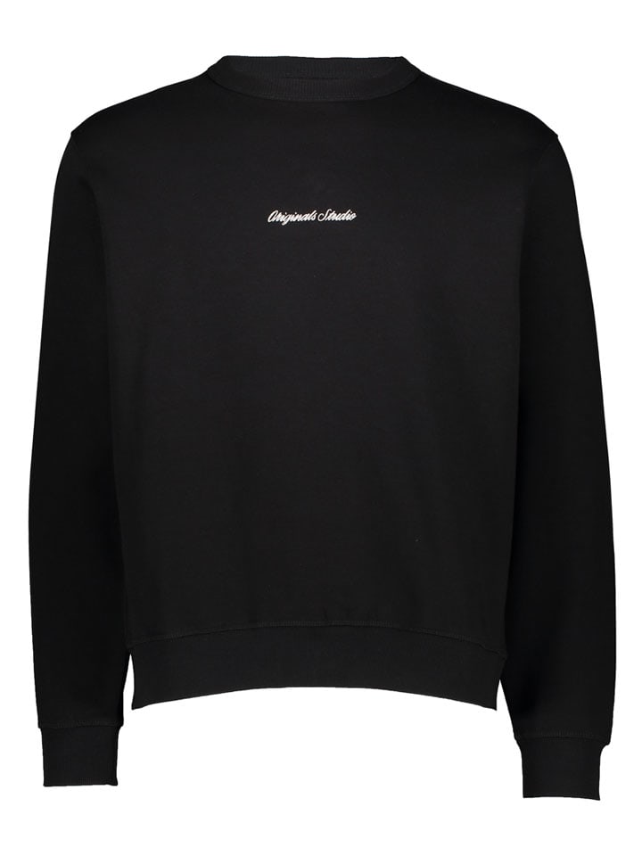 Sweatshirt "Norrebro" in Schwarz