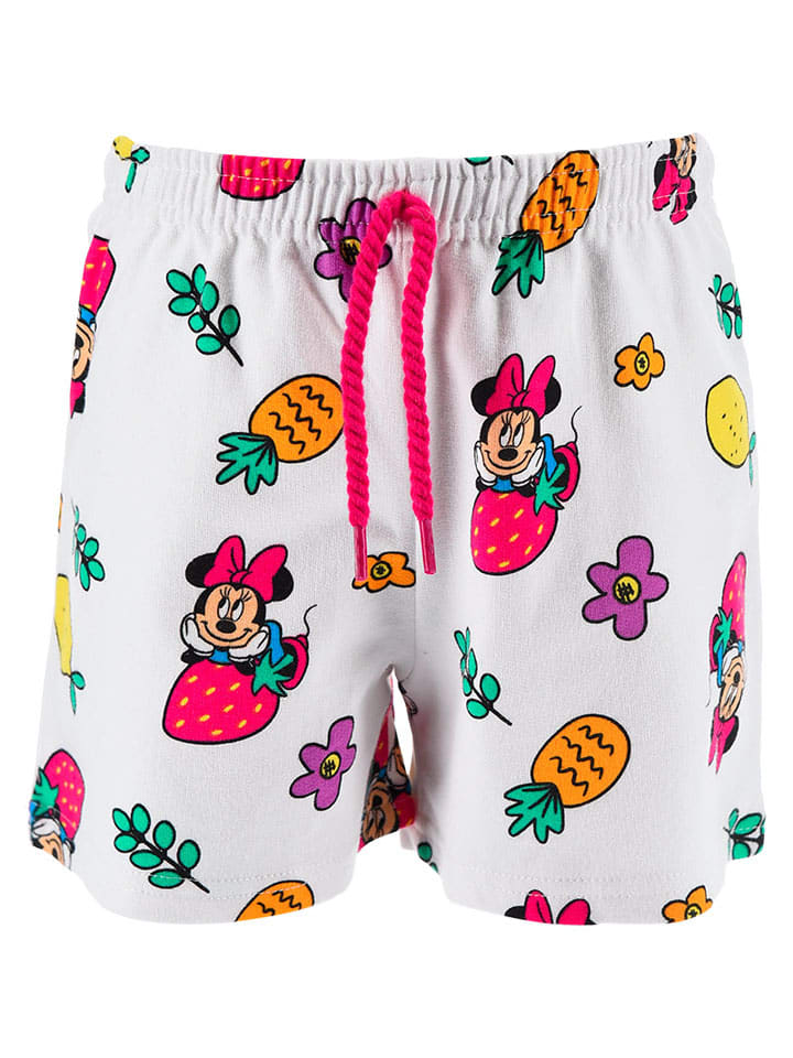 Szorty "Minnie" w kolorze białym
