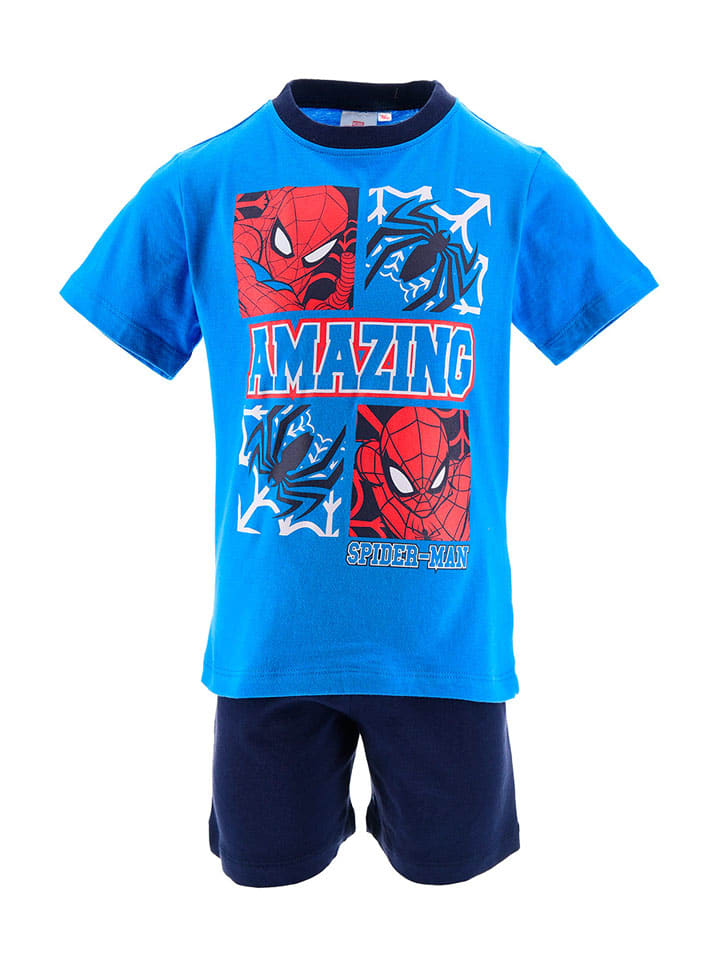 Piżama "Spider-Man" w kolorze niebieskim