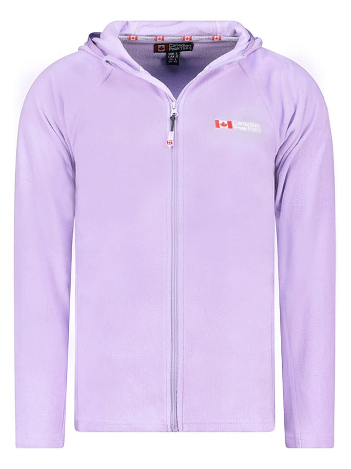 Fleece vest paars