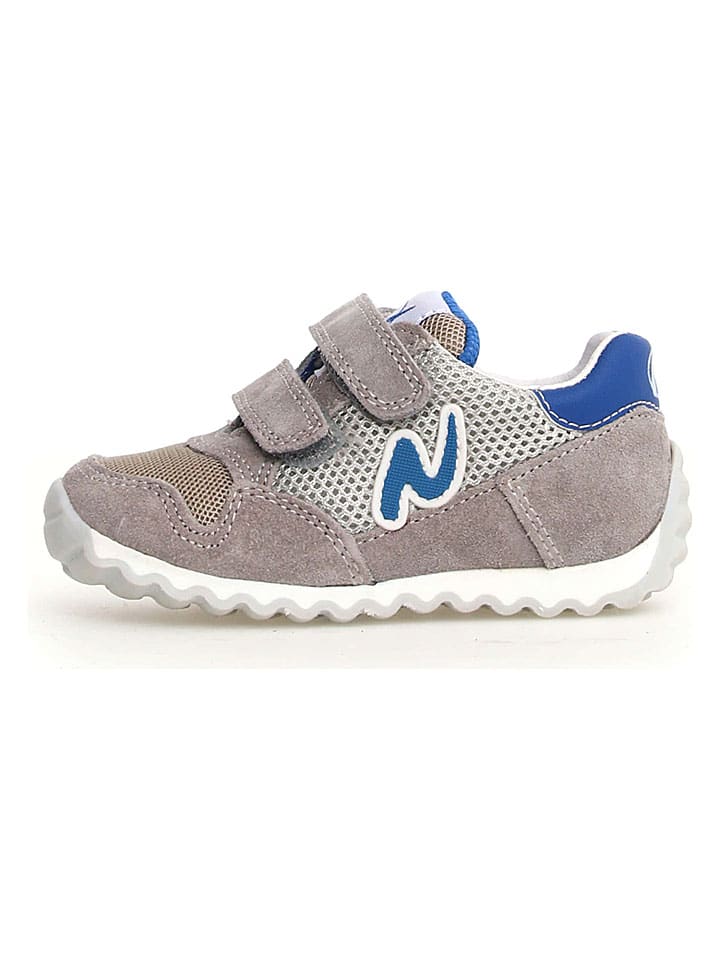 Leder-Sneakers "Sammy 2" in Grau