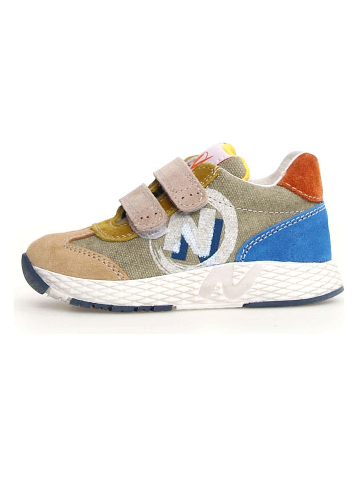 Leder-Sneakers "Jesko 2" in Khaki