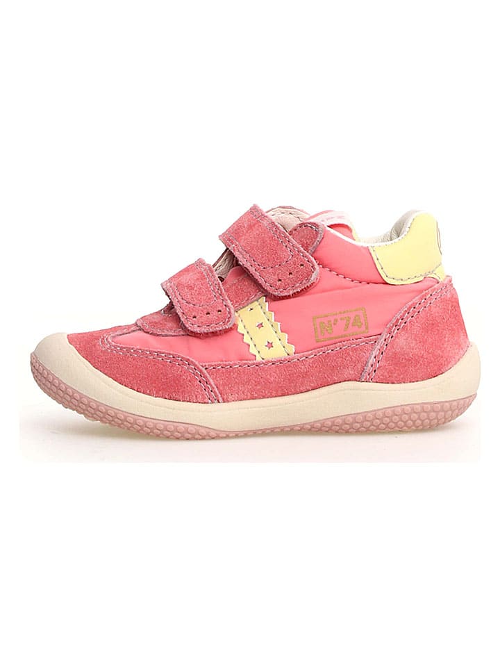 Leren sneakers "Go" blauw