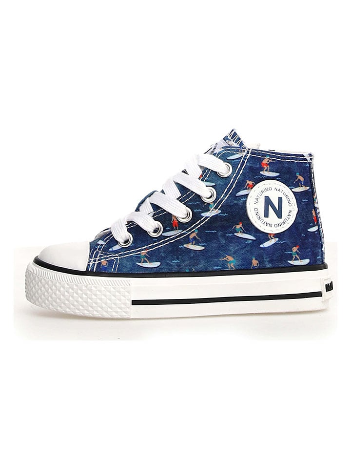 Sneakersy "Ylfas" w kolorze niebieskim