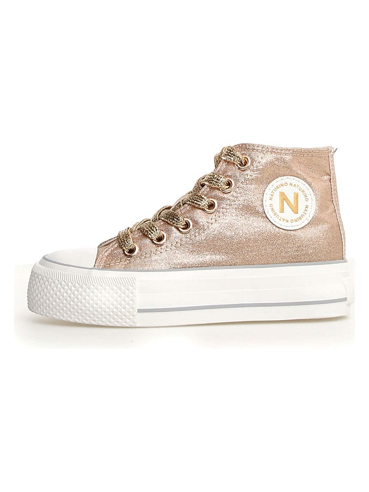 Sneakers "Fludy" goudkleurig