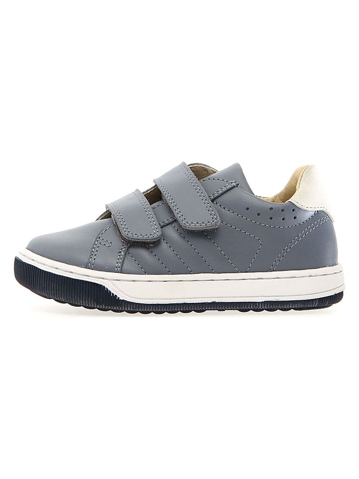 Leren sneakers "Nume" grijs
