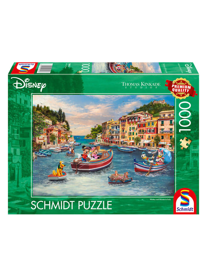 1.000tlg. Puzzle "Disney, Mickey & Minnie in Italy" - ab 12 Jahren