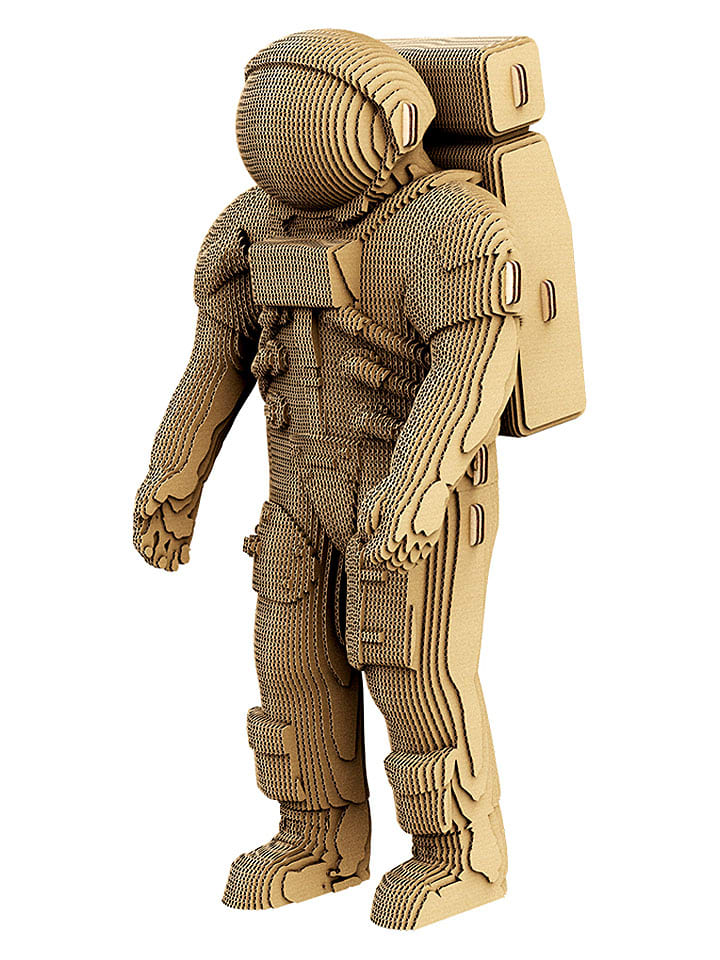 Puzzle 3D "Astronaut" w kolorze jasnobrązowym