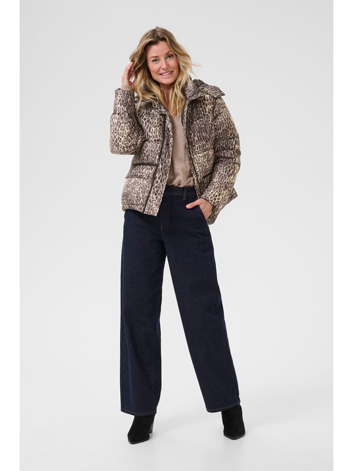 Winterjas taupe