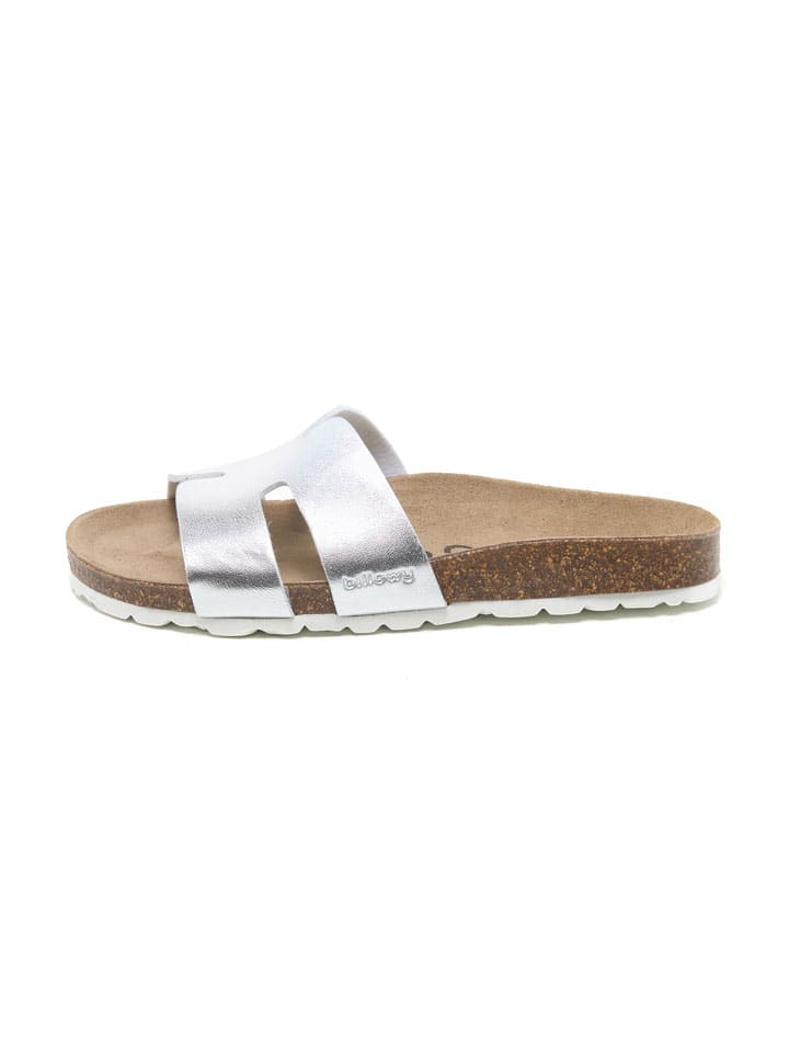 Slippers zilverkleurig