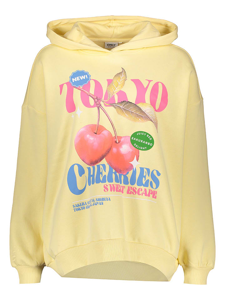 Hoodie in Gelb